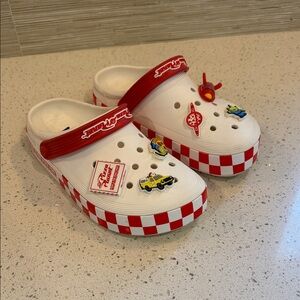 Toy Story Pizza Planet Crocs